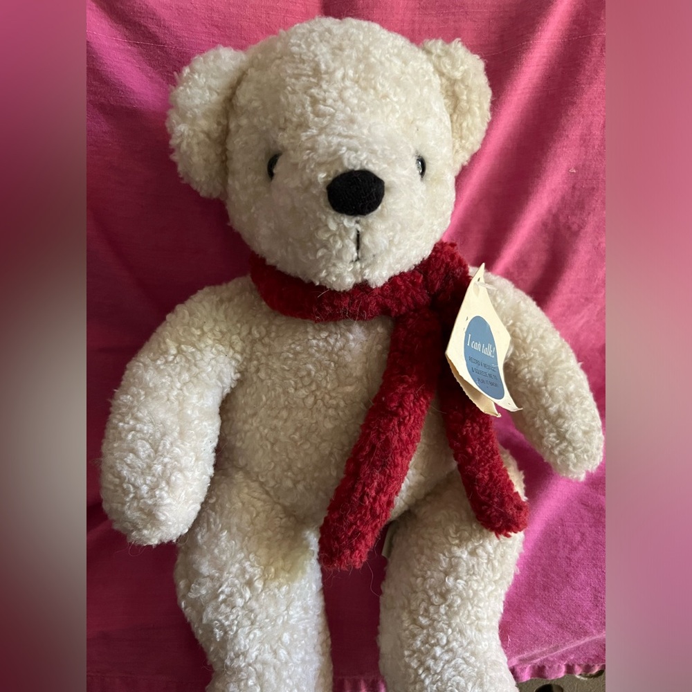Vintage Pottery Barn - Talking Oliver Bear